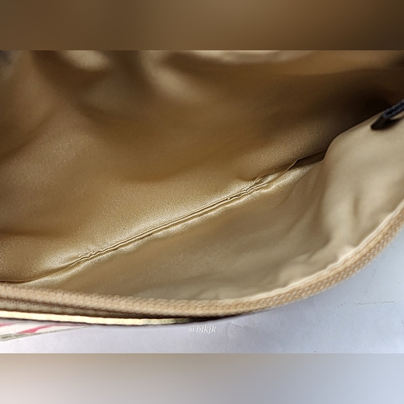 Coach Patchwork Leather/Fabric Wristlet *Multi/Gold* EUC - Picture 8 of 11